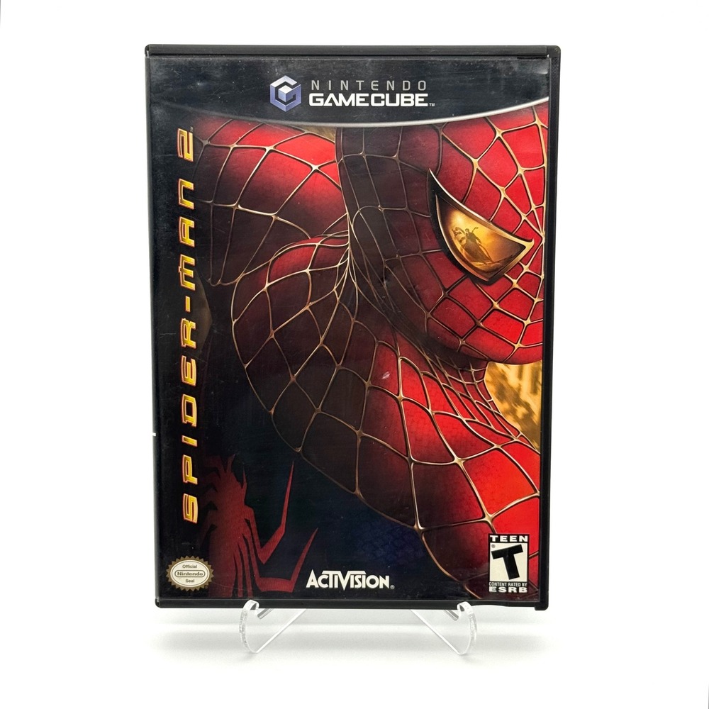 Spider-Man 2 Nintendo GameCube Complete CIB Video Game
